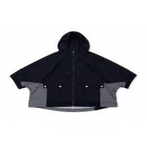 [보니스팍스][보니스팍스(Bonispax)] 배색 오버핏 후드 숏 점퍼 (택가격 239000원)