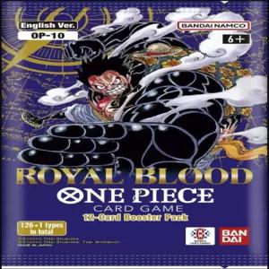 원피스 카드 게임 TCG 로얄 블러드 12장 부스터 팩 - 영어판 OP10