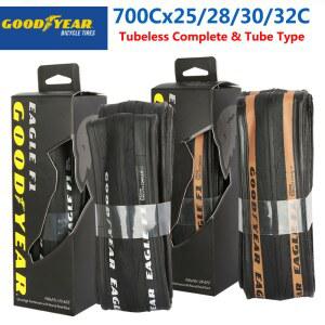 굿이어 이글 F1 로드 자전거 타이어 700C 튜브리스 접이식 25C 28C 30C 32C