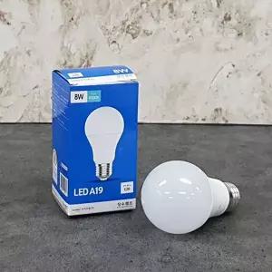 장수 a19 8w Led 볼전구 주광색 650 0k 브레이크