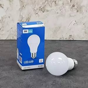 [골드스마일]장수 a19 8w Led 볼전구 주광색 650 0k 브레이크