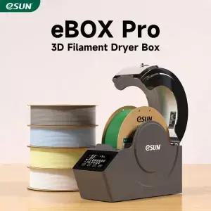 eSUN 3D 필라멘트 건조기 업그레이드된 건조 상자 eBox 보관 홀더 고온 PI 가열 360 드라이어 주변