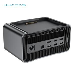Khadas Mind 그래픽 카드 RTX 4060 Ti 데스크탑 GPU 16GB GDDR6 노트북용 스피커가 포함된 외부 도크 Thund