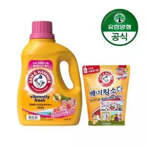[유한양행] 암앤해머 세탁세제 트로피컬 파라다이스 2.21Lx1개+베이킹소다 500gx1개