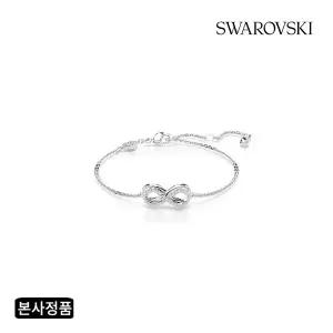 [스와로브스키](강남점)[본사정품/쇼핑백증정] Hyperbola 인피니티 로듐 팔찌M 5679664