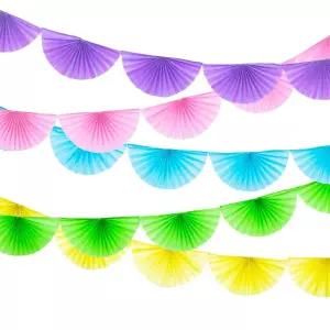 반달팬 파티 가랜드 5종 장식/용품/생일/가랜더/소품/가랜다/가렌드/가렌더/천장/이벤트/행사/가랜드생일