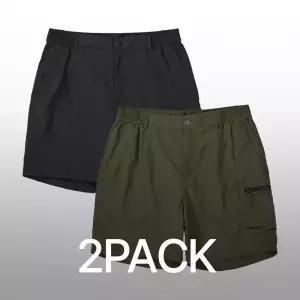 2PACK 몽벨 남성 테크L 타슬란 5부 팬츠