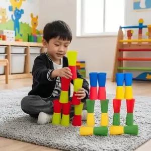 어질리트 훈련용 플립컵 소프트 로드 콘 롤러 축구 스케이팅 장애물 멀티플레이어 인터랙티브 야외 놀이