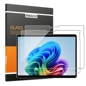 MICROSOFT SURFACE PRO 11/10 (2024) - 9 8 및 X(13인치)에도 적합 강화 유리 / 고감도 서피스 펜 지원 부드러운 터치 2팩