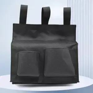 야구 심판용 볼백 2포켓 블랙 대용량 액세서리
