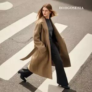 보르고세시아 [최초가 1 790 000원] [ITALY MADE] 25FW 캐시미어100 로레나 코트