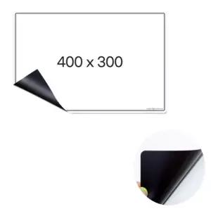 철제 탈부착 메모 자석보드 패드 화이트보드 400X300 화이트보드판 (WB3EEBA)