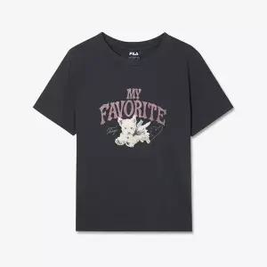 [휠라]MY Favorite Puppy 여성 티셔츠 FS262RS01F025006