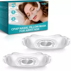 에어핏 N30I용 2PC 대체 CPAP 비강 베개(SW) 스몰 와이드