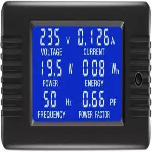 AC 80260V 100A CRS022B LCD 디스플레이 디지털 전류 전압 전력 에너지 주파수 계수 멀티미터 암미터