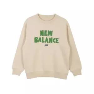 뉴발란스키즈 EXCLUSIVE컬러포인트 로고 스셔츠 NK9CGB101U(64)Cream