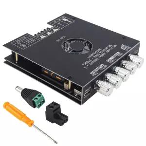 고음 및 저음 제어가 가능한 DIY 홈 스피커를 위한 DiGiYes ZKHT21 블루투스 앰프 보드 TDA7498E 하이파이