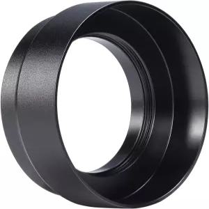 니콘 니코르용 카메라 메탈 렌즈 후드 Z 40 F2 28 f/2.8 52 UV 필터(블랙)와 호환 가능