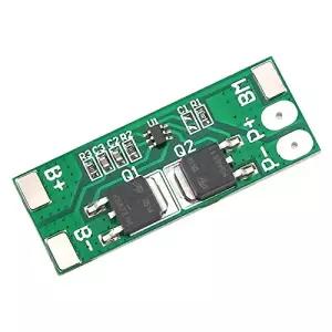 미드주 BMS 2S 6.4V 10A 필로우4 배터리 보호 보드 충전 PCB PCM 단락 지연 LED 라이트 용 셀프 리커버리