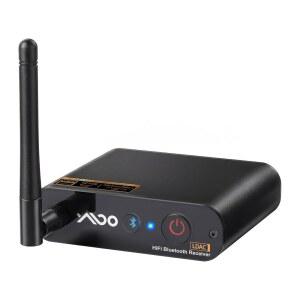 YMOU DS200Plus Bluetooth 5.3 수신기, LDAC가 장착된 하이파이 무선 오디오 어댑터, 파일 DAC, aptX HD 및 저지연, 장거리, 가정용 스테레오/AV 수신기용 광동축 RCA 출력