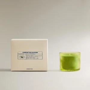 ZARA (155G) LIME  PEPPERMINT 아로마 캔들 - 네온 라임 5407/705/539