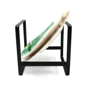 접시 거치대 주방 서랍 정리대 블랙 대형