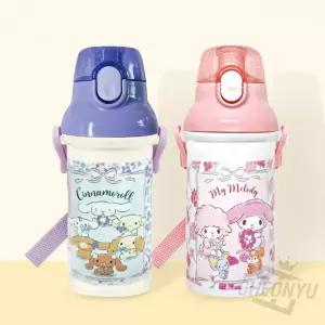 원터치 물통 400ml 휴대용 누수방지 물병