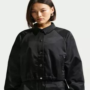 나이키 스포츠웨어 오버사이즈 새틴 코치 재킷 W - 블랙 IF0562-010 6089040