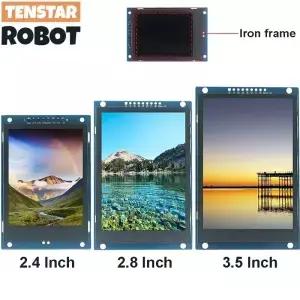 TE ROBO 2.4 / 2.8 3.5 인치 240x320 320x480 SPI TFT 직렬 포트 모듈 5V/3.3V PCB 어댑터 ST7789V/ST7796S