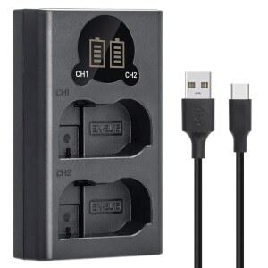 TENGDAXING EN-EL15 / EL15A EL15B EL15C 배터리 충전기 니콘 Z6 Z6 II Z7 Z7 D500 600 D610 D750 D780 D800 D800E D810 D810A D850 D7000 D7100 D7200 카메라용 듀얼 충전기