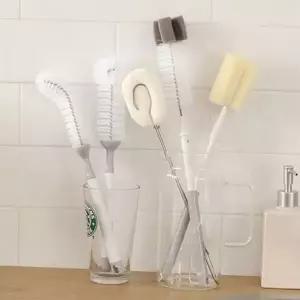 [하프클럽/알티피아]스펀지 젖병 세척솔 브러쉬 텀블러 세척솔 병솔 물통