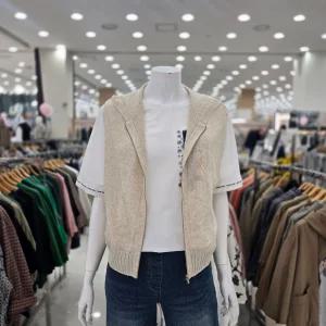 후드집업 니트 베스트 V9F2KT25GN 684379