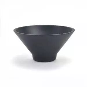 블랙 멜라민 면기 우동기 국수그릇 5호 통굽면기 멜라민우동기