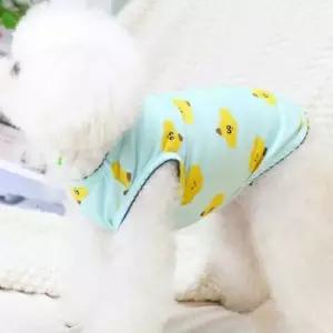 반려견 데일리 시원한 부드러운 여름 민소매 패션