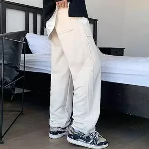 남성 코듀로이 와이드 데일리 주말룩 팬츠