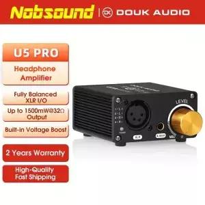 Nobsound U5PRO HiFi 완전 균형 헤드폰 앰프 XLR/4.4mm 헤드셋용 미니 스테레오