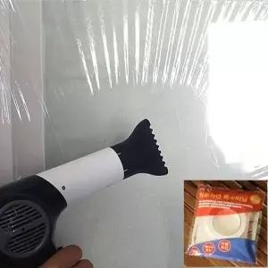 아무 대한 외풍차단 방풍비닐 4x3.2M 창문바람막이
