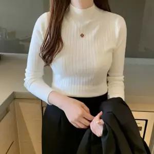 [하프클럽/]정장 니트티 여성니트 터틀넥 티셔츠 기본핏 나그랑