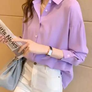 데일리룩 심플 세미루즈핏 체형커버 3가지색 기본 카라 셔츠