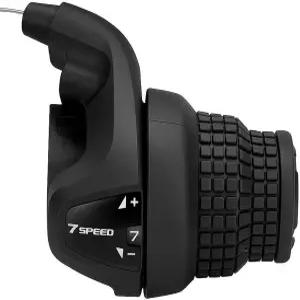 Tailcle SL-RS25-7R 기어 변속기 7단 자전거 트위스트 레버 MTB 접이식 산악 도시