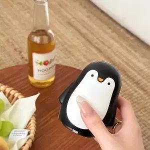 펭귄 맥주 오프너 푸쉬식 병따개 귀여운 캐릭터 주방 병뚜껑 따개