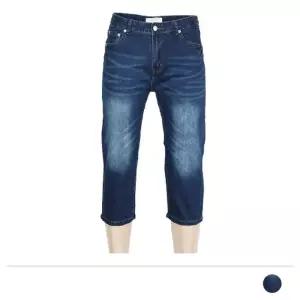 MP24039 호브 워싱 스판데님 7부 반바지청반 남성청 데일리 여름 패션 남자