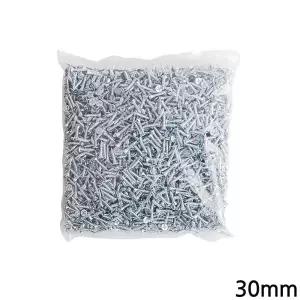 다용도 4mm 백색 피스 나사못 30mm 1000개입철물 인테리어 철못 목재용