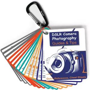 DSLR 치트 시트 사진 액세서리 카메라 캐논 니콘 소니 선물 사진작가용 퀵 레퍼런스 카드 가이드 팁 노출