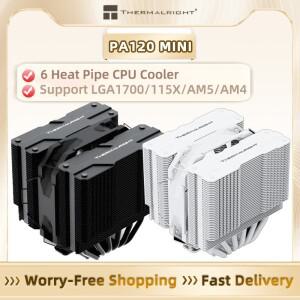 Thermalright PA120 MINI 6 히트 파이프 LGA1700/115X/2011/AM4/AM5 미니 ITX 섀시 공기 냉각용 듀얼 타워