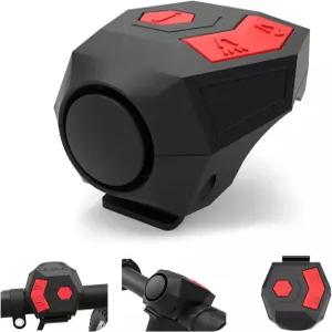 앤트파이어 전기 자전거 경적 120DB 시끄러운 USB 충전식 벨 도로 산악 스쿠터용 알람이 있는 2가지 사운드