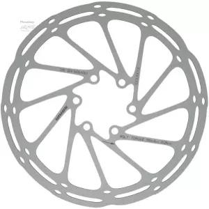 SRAM 중심선 브레이크 로터 - 203mm 6볼트 실버