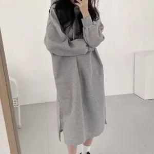 [하프클럽/]캐주얼원피스 후드 심플 무지원피스