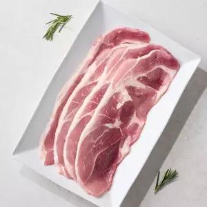 [롯데백화점]인정식탁 오늘자연 한돈 냉동 앞다리살(구이용) 500g