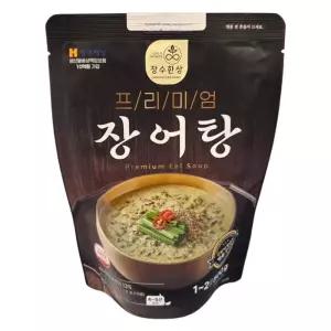 장수한상 강황들깨 프리미엄 장어탕 보양식 500g